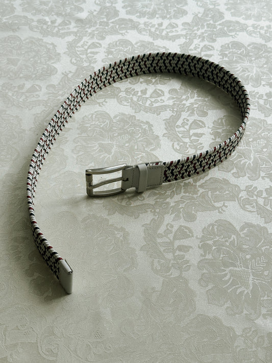 Salvatore Ferragamo Woven Leather Belt