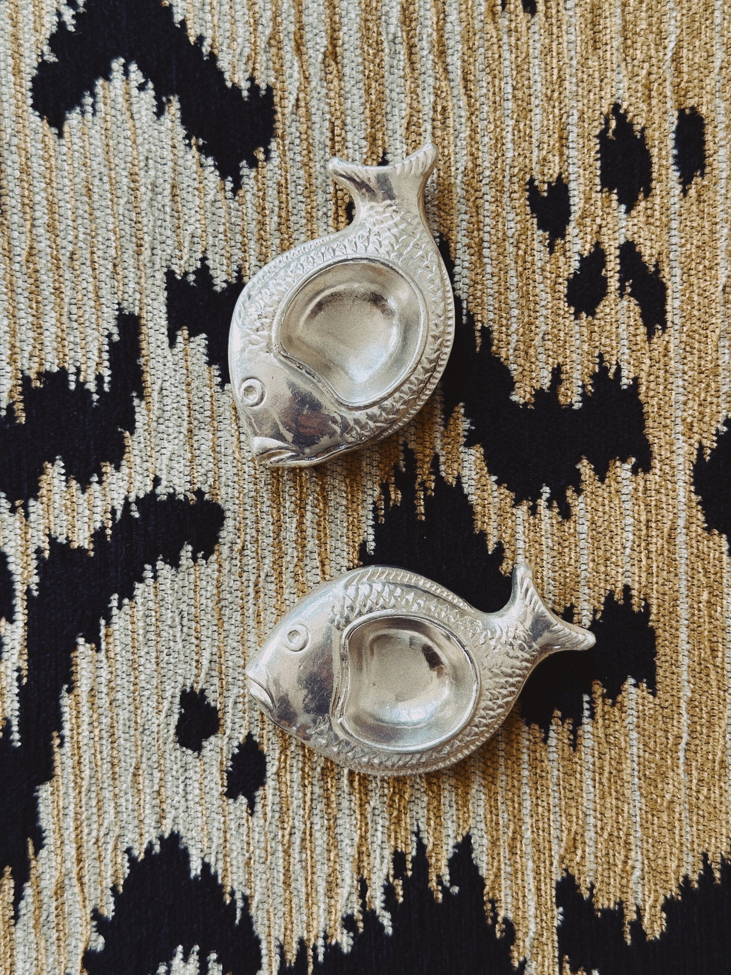 Fish Form Christofle Salt Cellar