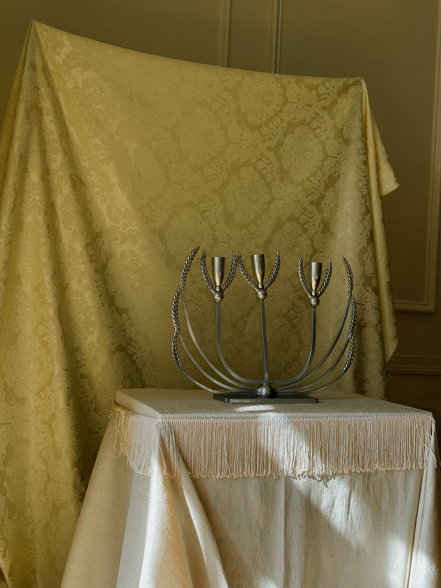 Wheat Candelabra