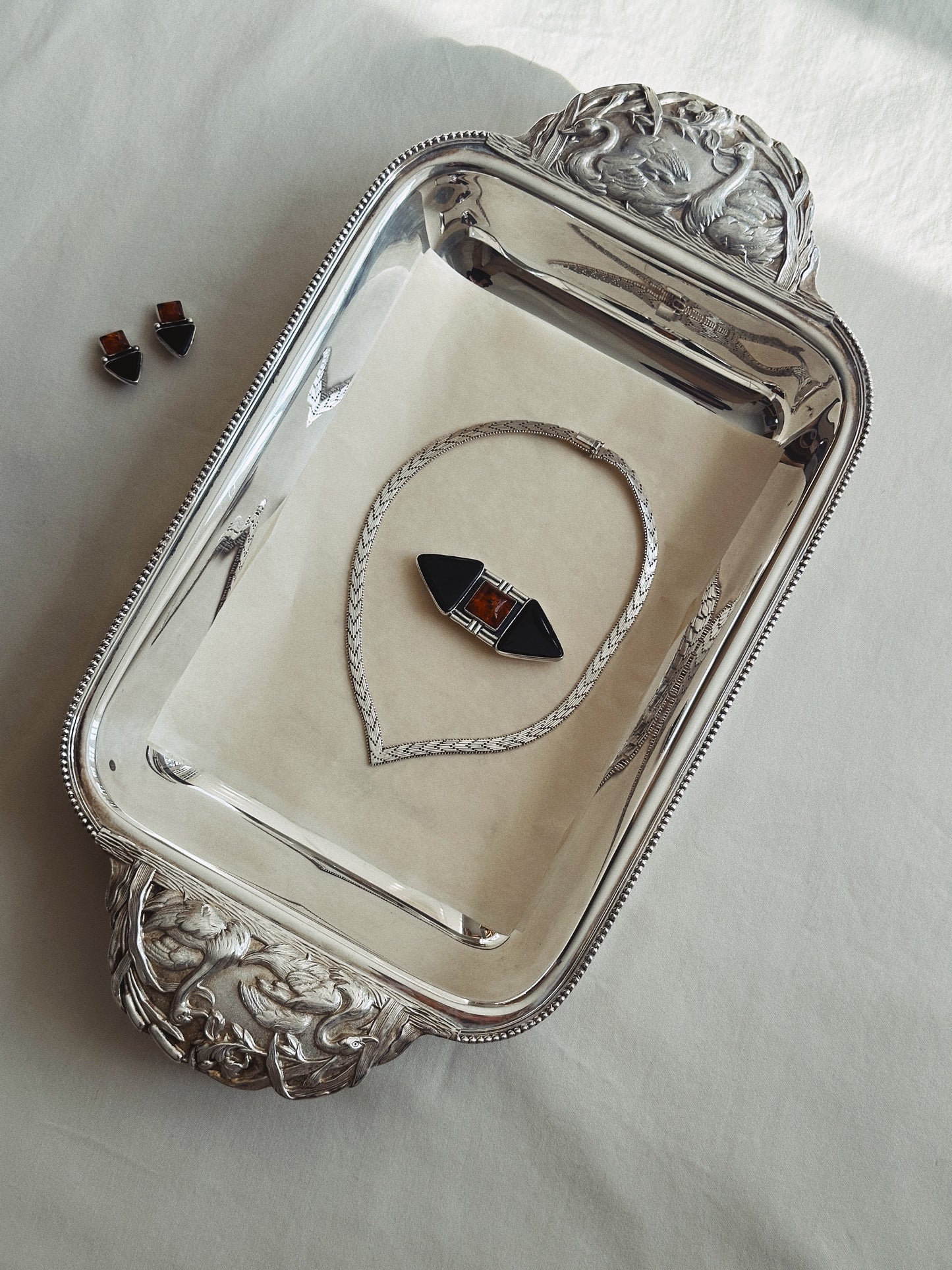 Sterling Woven Necklace