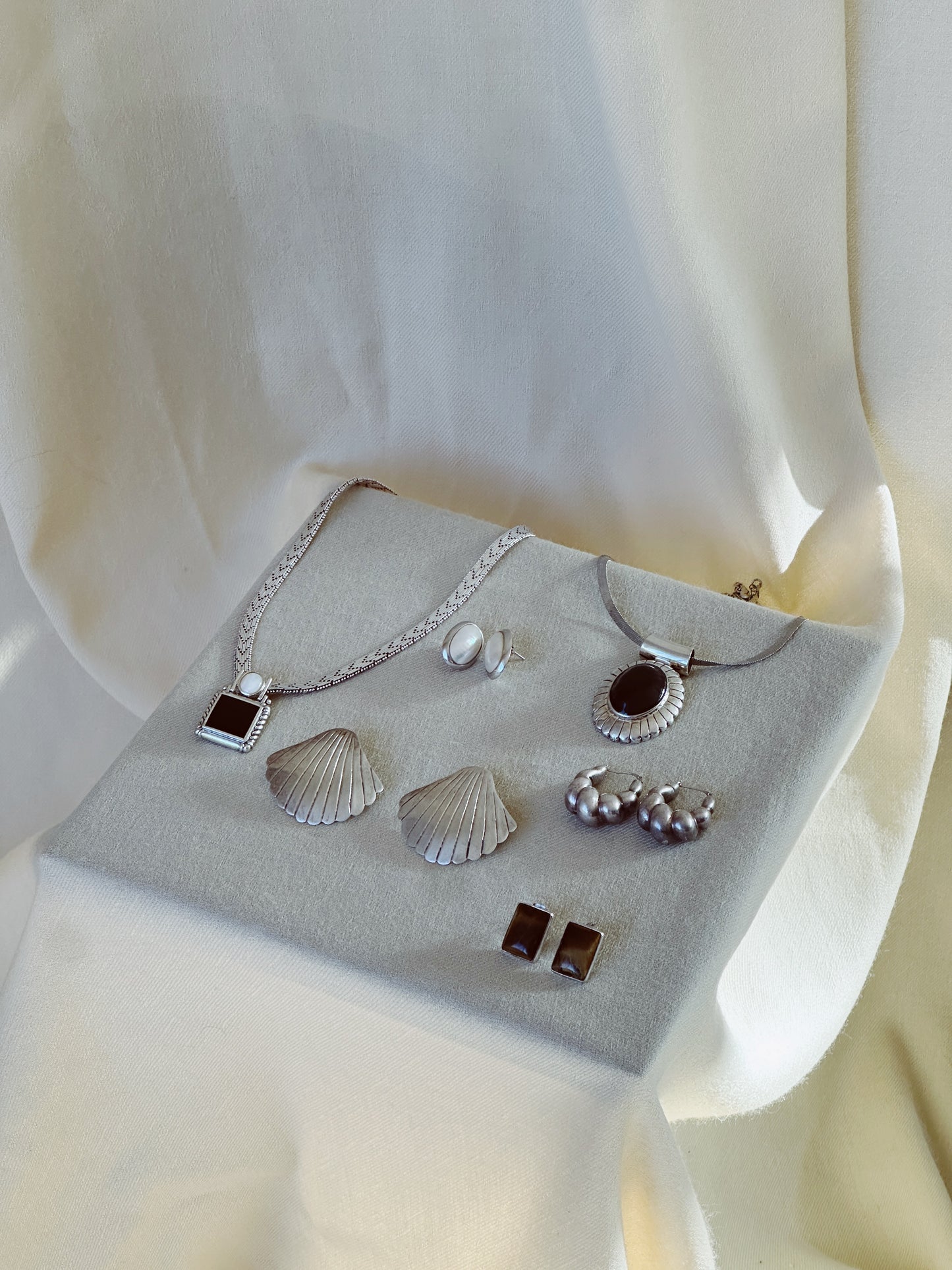 Sterling and Tiger’s Eye Earrings