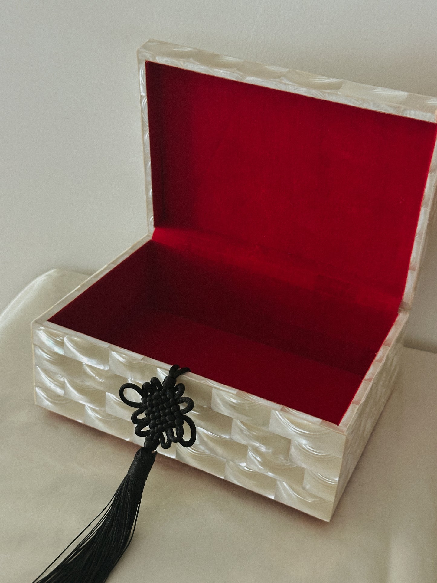 Mother of Pearl Jewelry Box