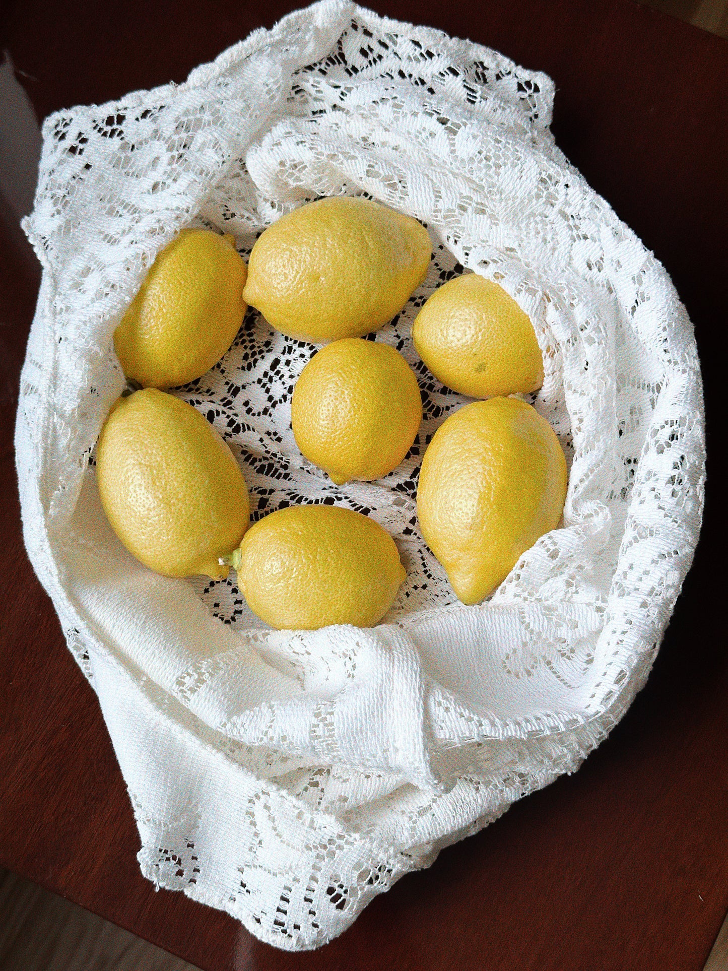 Upcycled Lace Market Bag