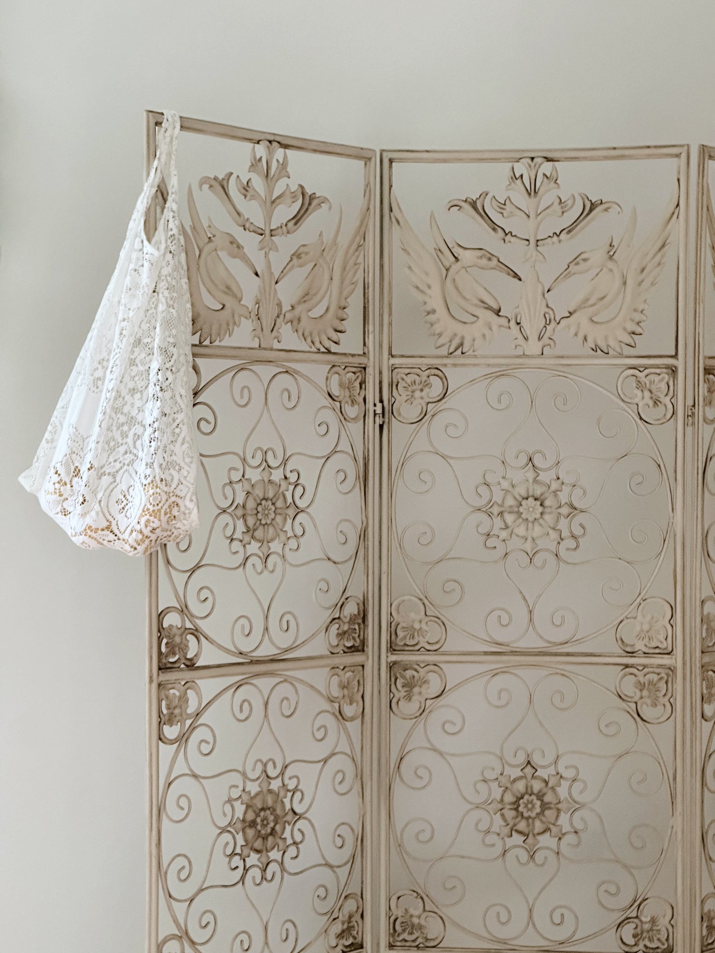 Upcycled Lace Market Bag