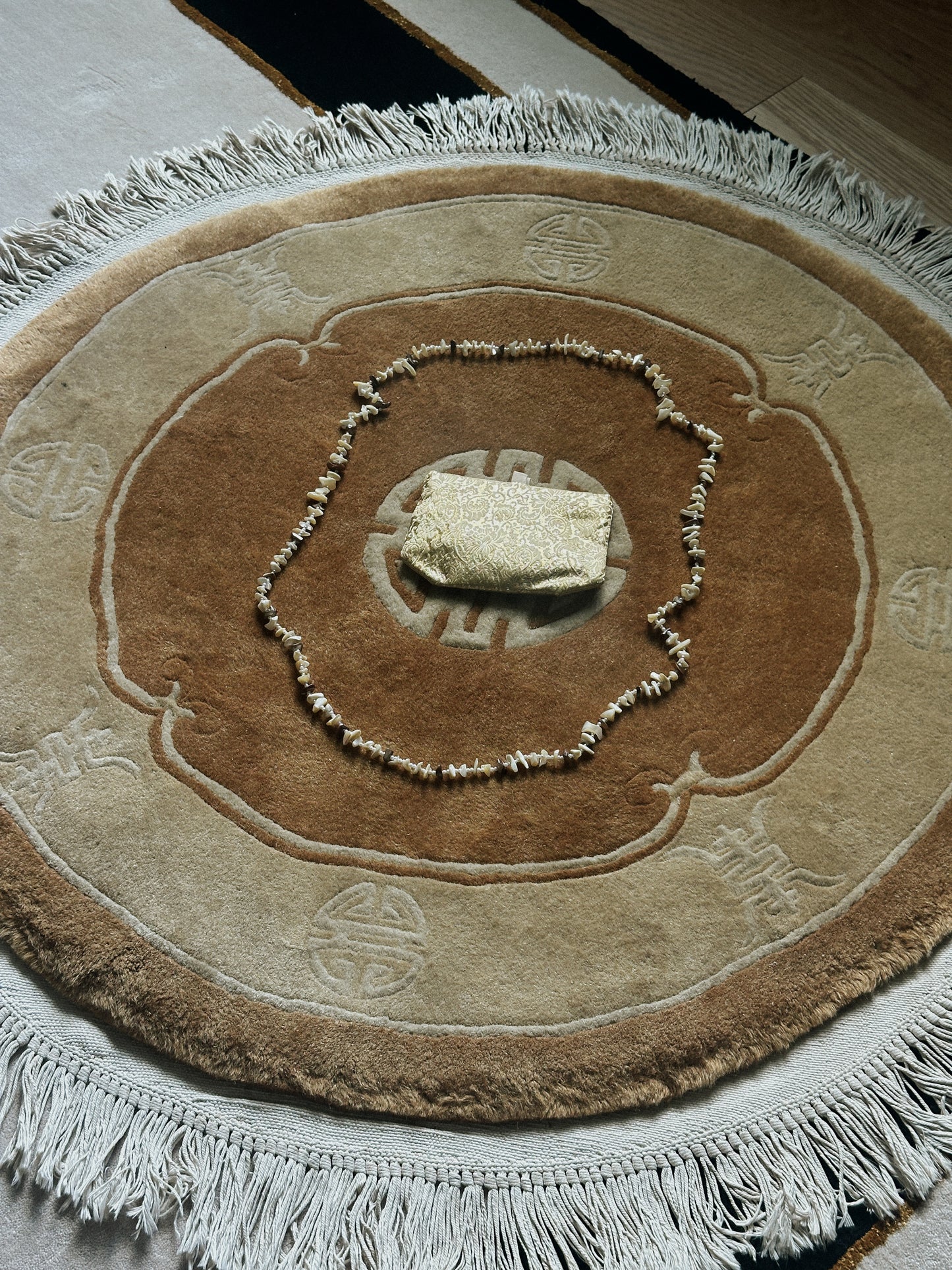 Chinese Wool Round Rug