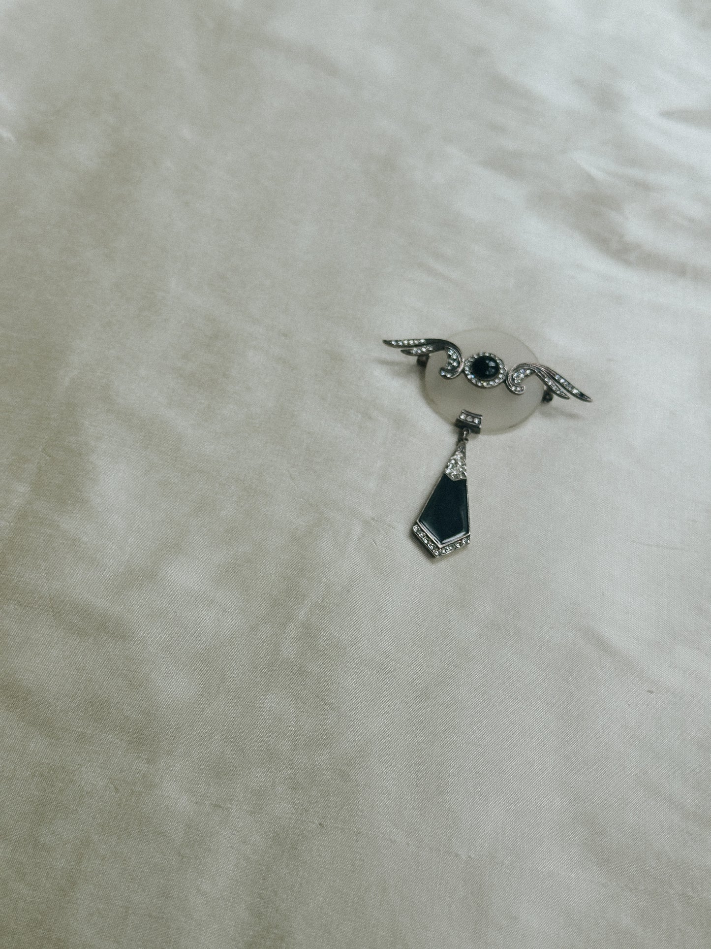 Winged Pin Brooch
