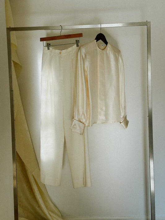 Giorgio Armani Le Collezioni Wool Trousers