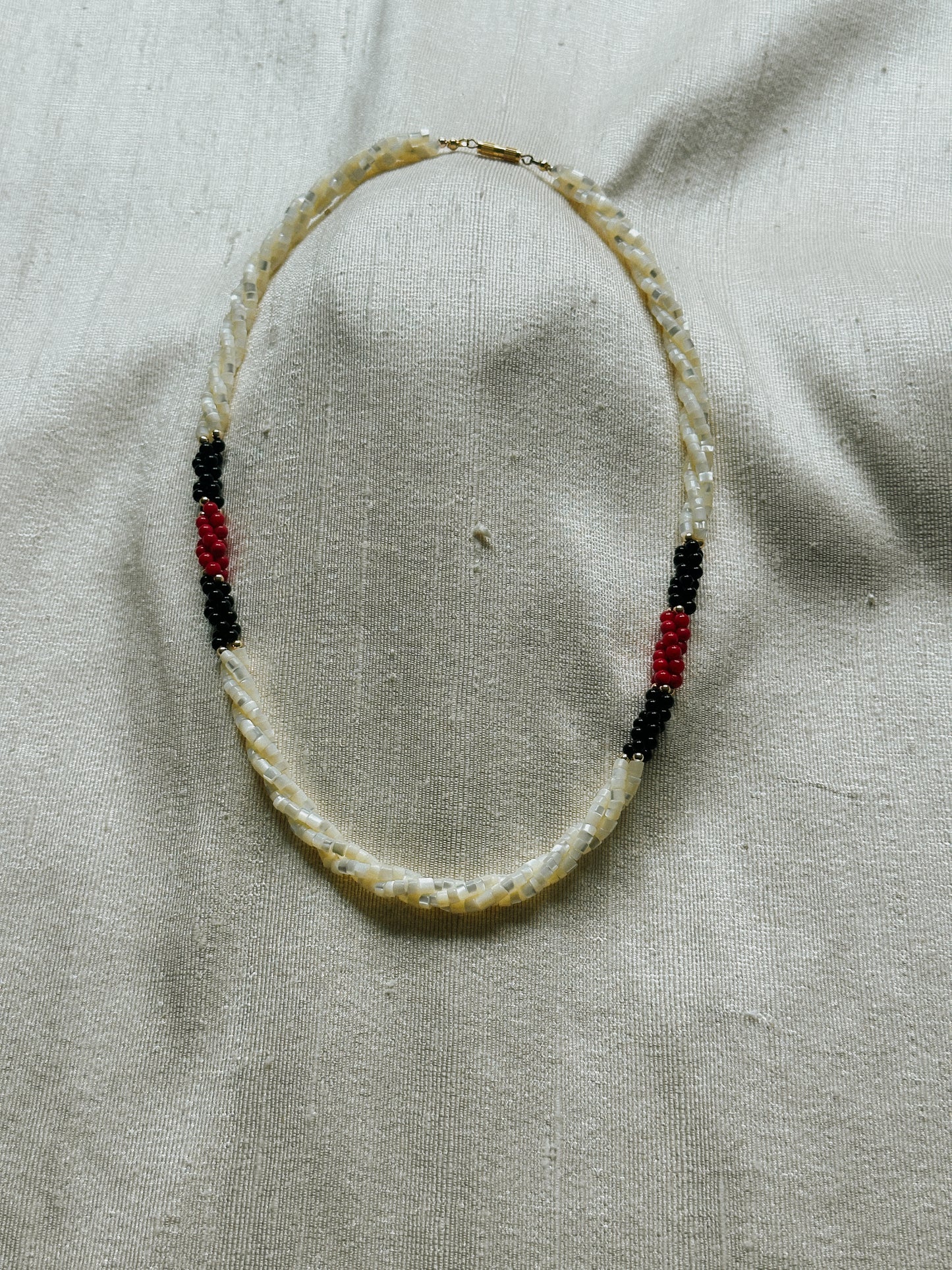 Multi Strand Beaded Necklace