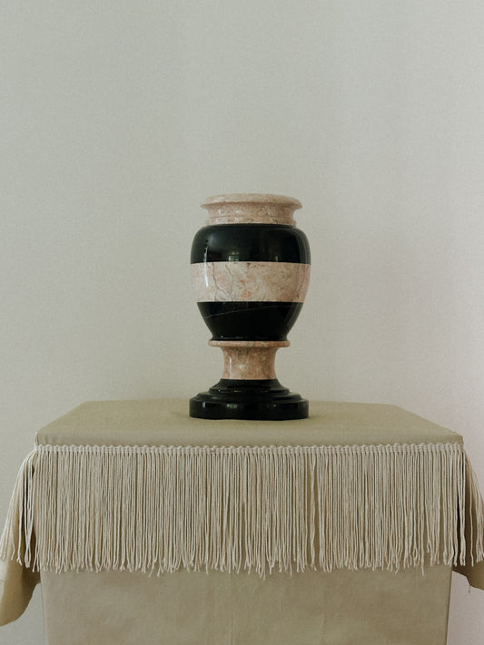 Two Toned Marble Vase