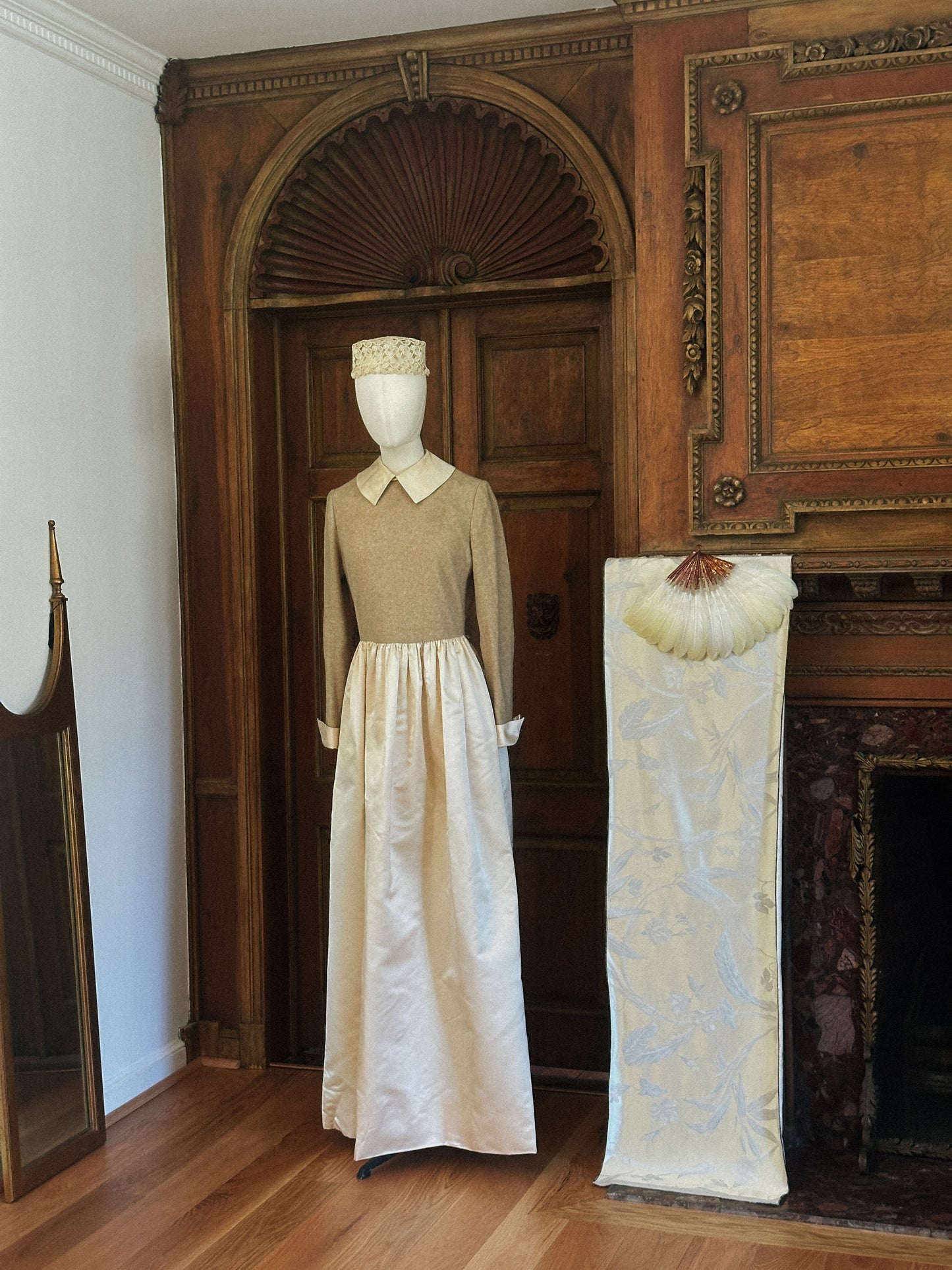 Italian Satin Brocade Fabric