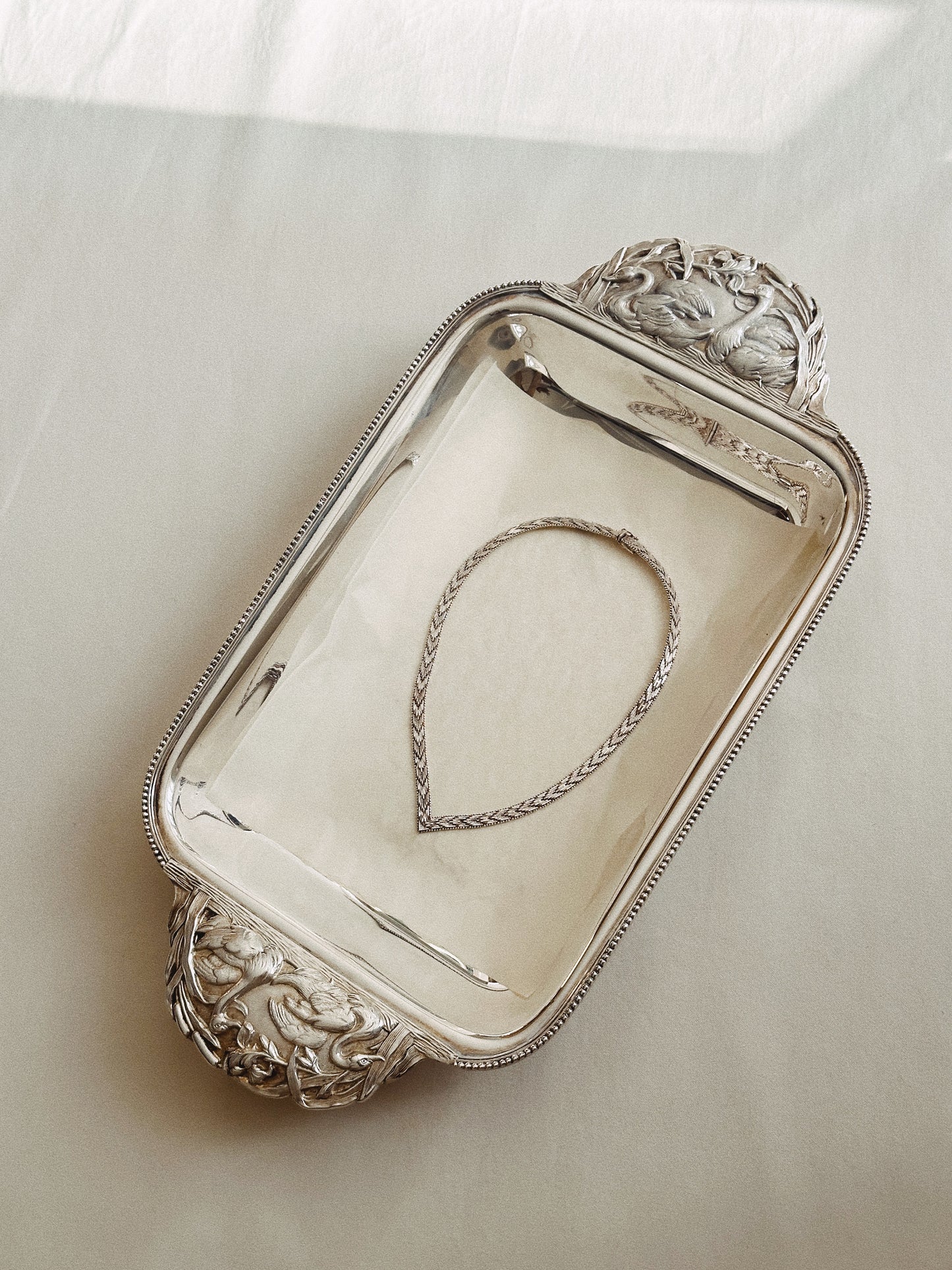 Sterling Woven Necklace