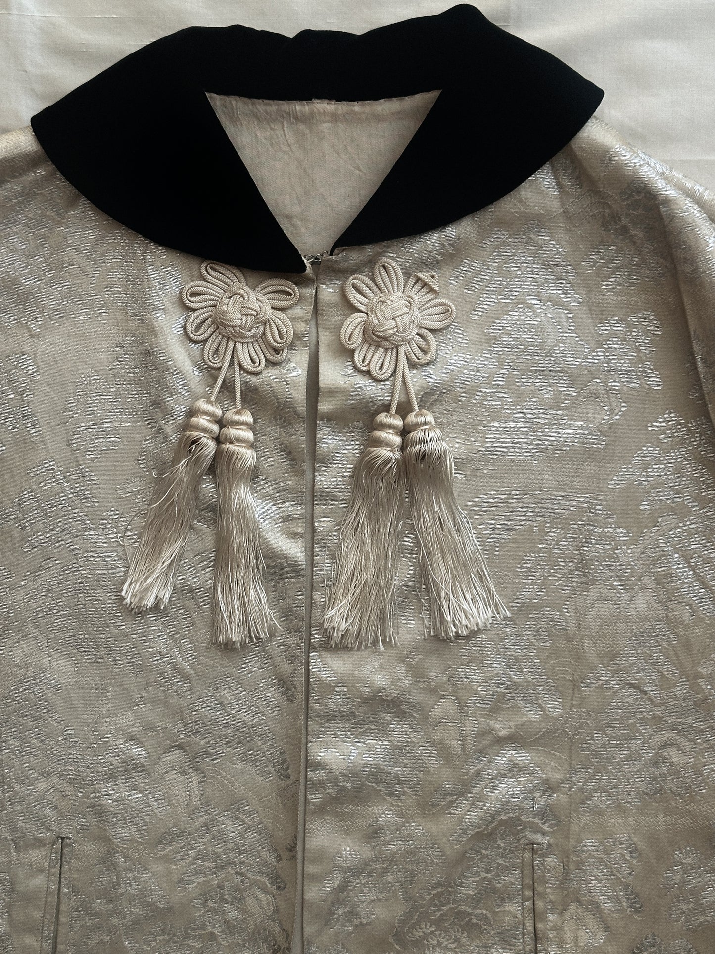 Silk Brocade Cape