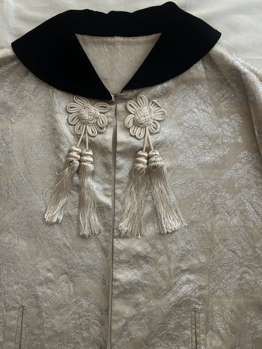 Silk Brocade Cape
