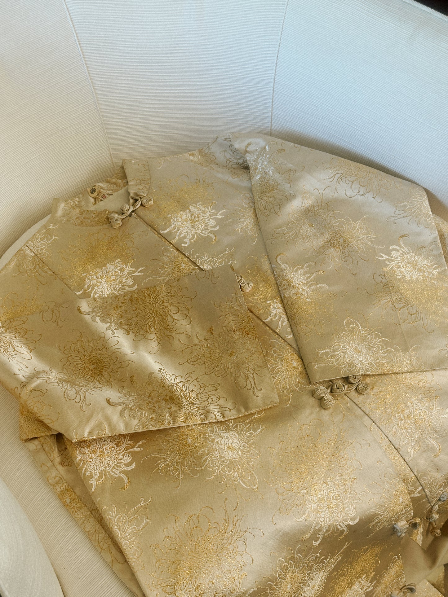 Gold Brocade Coat