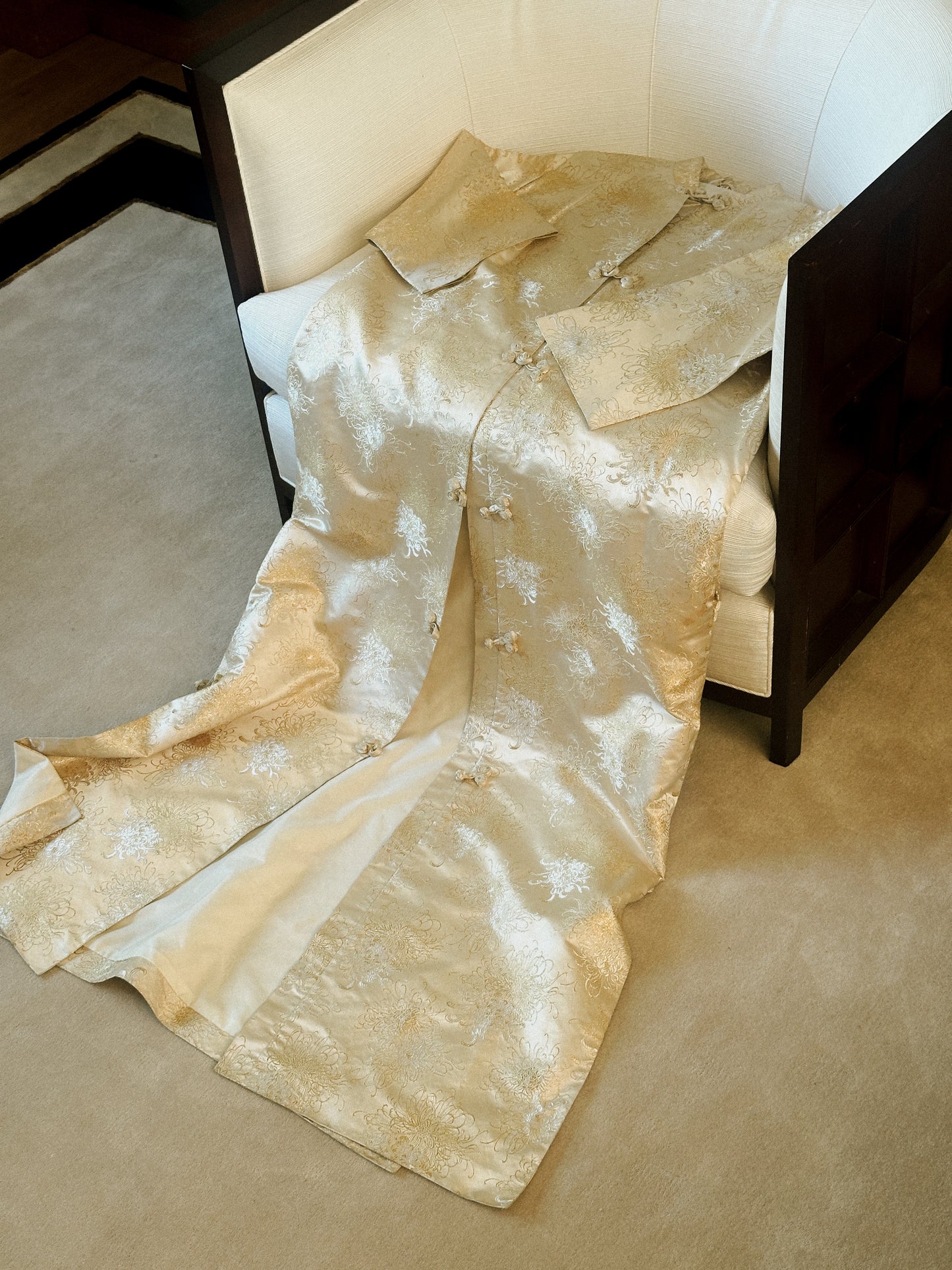 Gold Brocade Coat