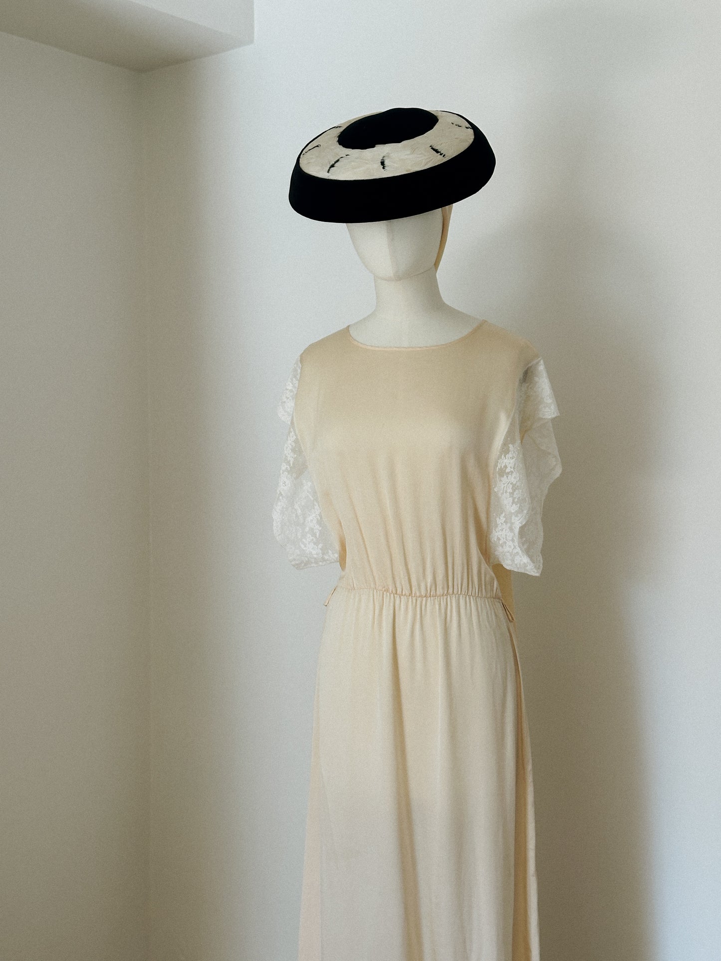Velvet & Feather Hat