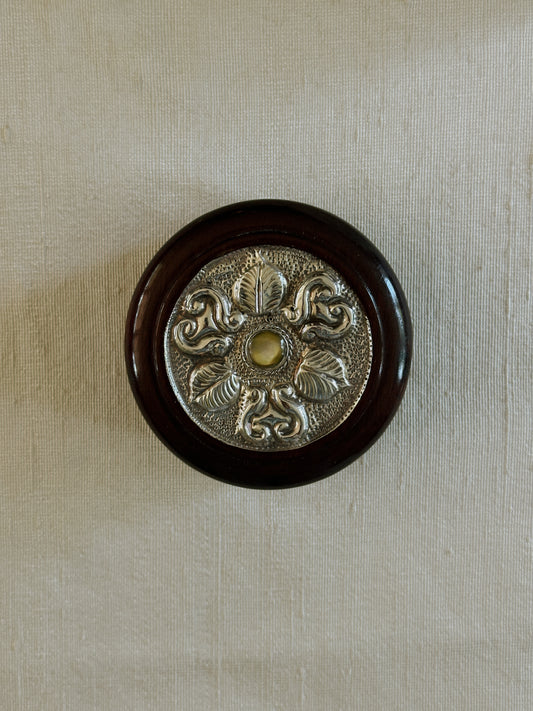 Mahogany, Sterling and Tiger’s Eye Vanity Box