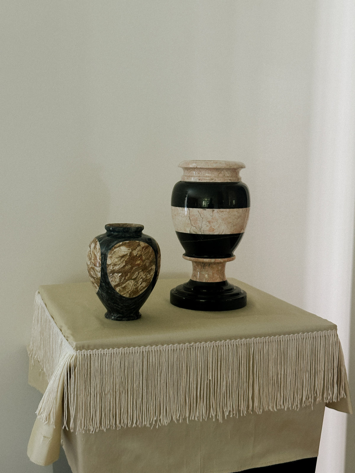 Two Toned Marble Vase