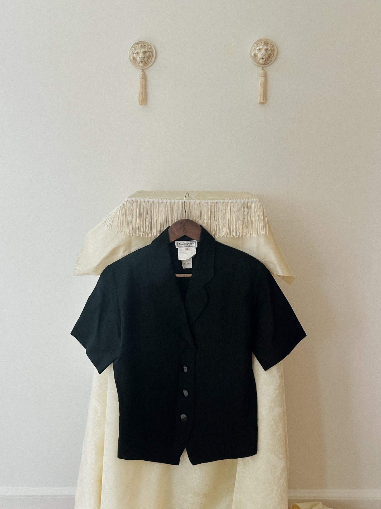 Yves Saint Laurent Linen Blazer 