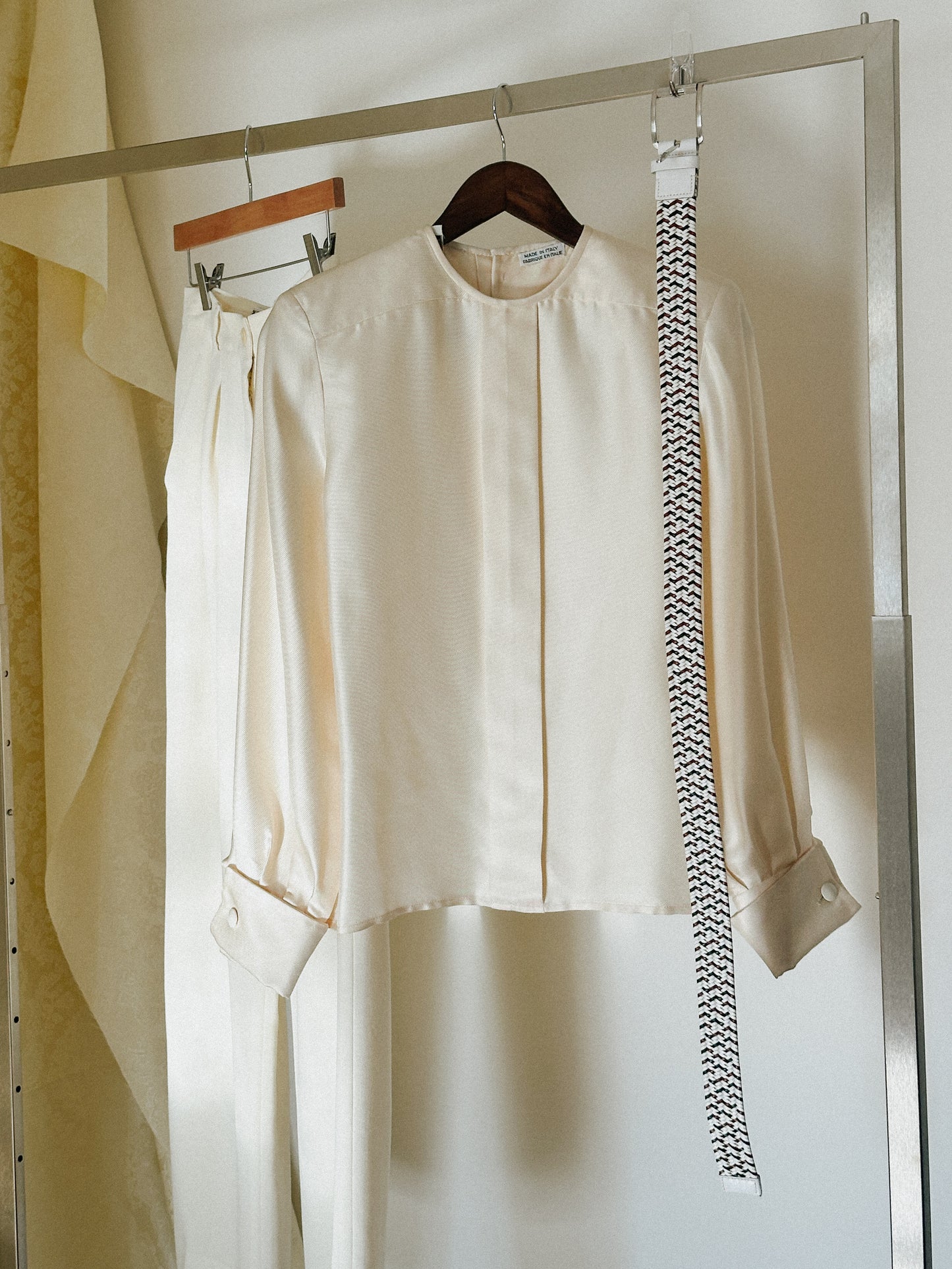 Salvatore Ferragamo Woven Leather Belt