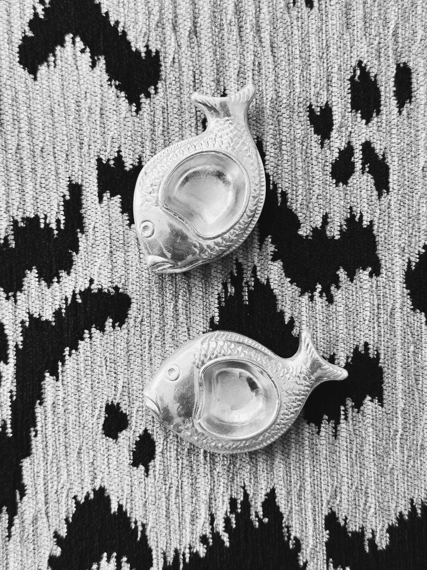 Fish Form Christofle Salt Cellar 