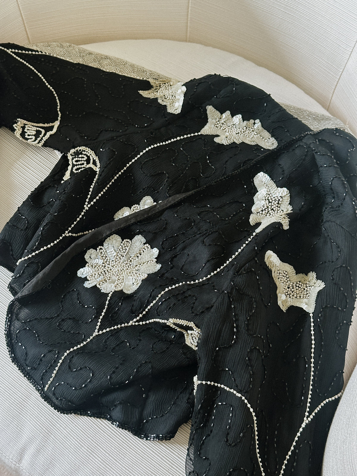 Beaded Silk Jacket 
