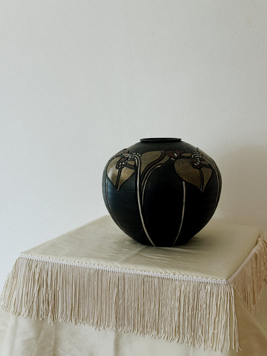 Art Nouveau Studio Pottery Vase 