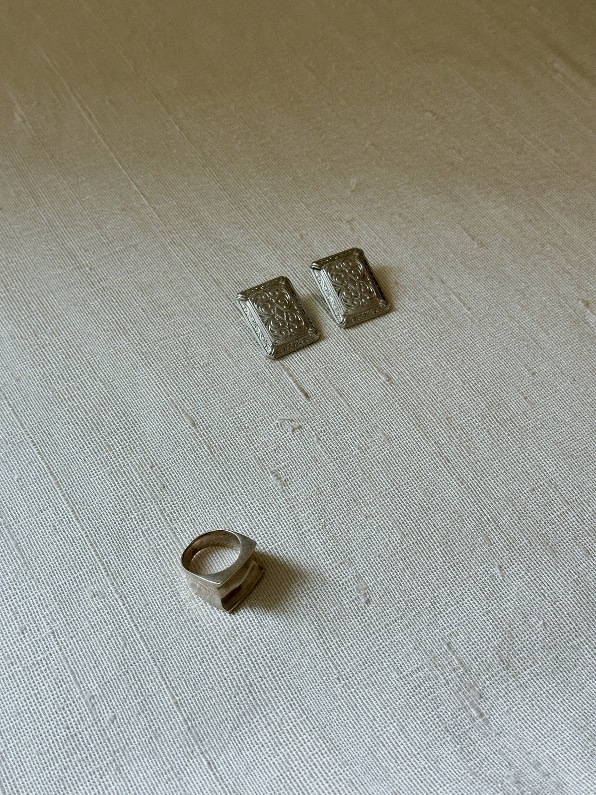 Sterling Silver Sculptural Ring
