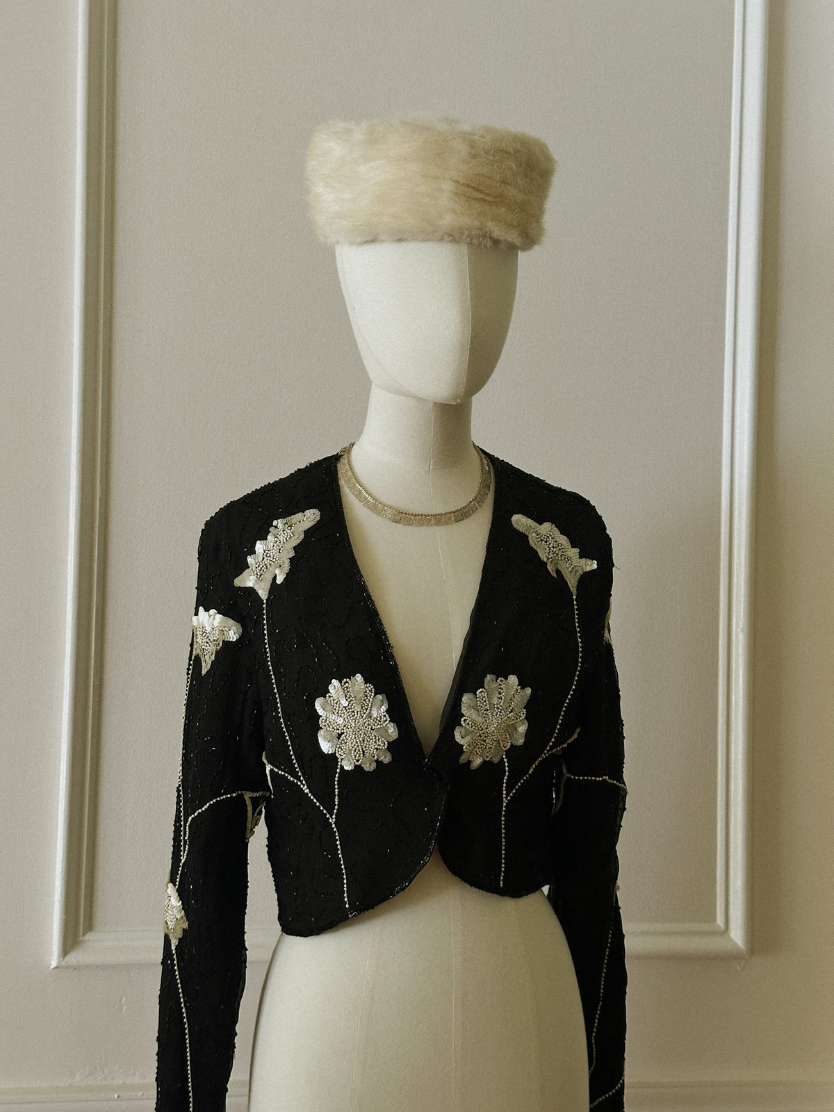 Beaded Silk Jacket 