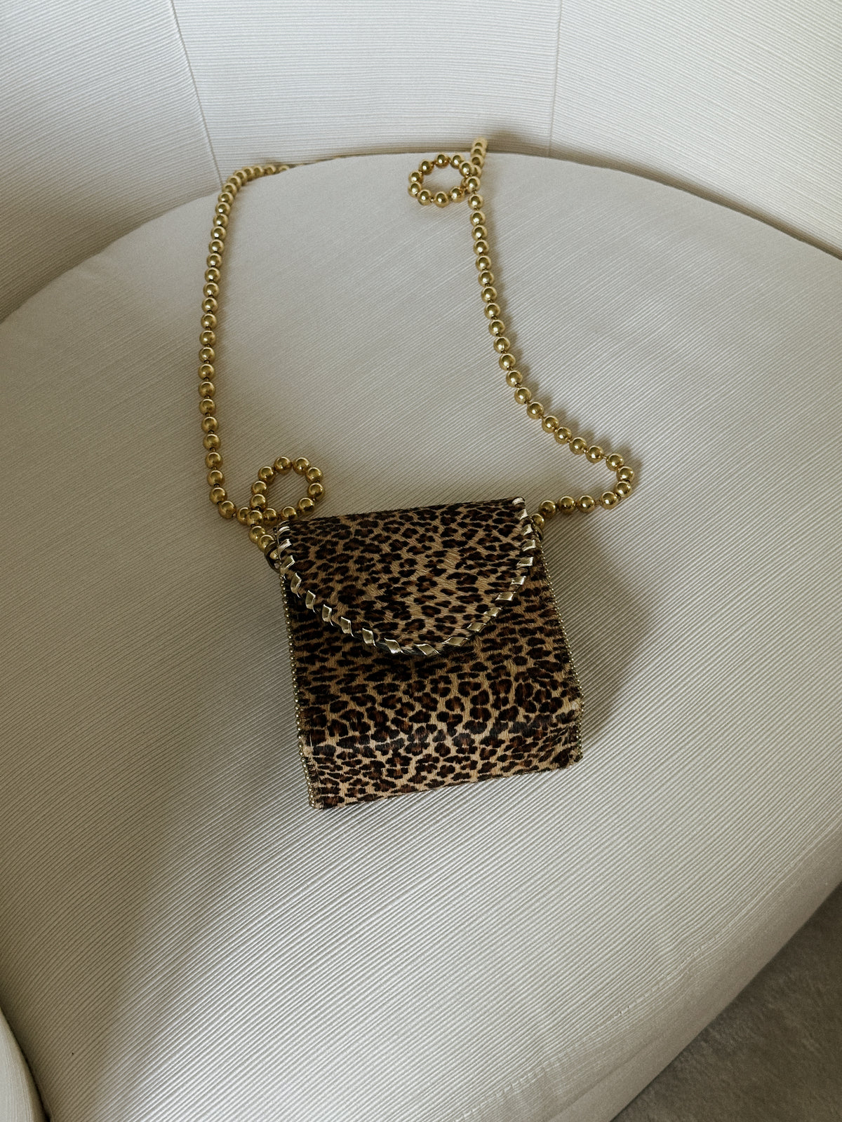 1990s Leopard Haircalf Bag