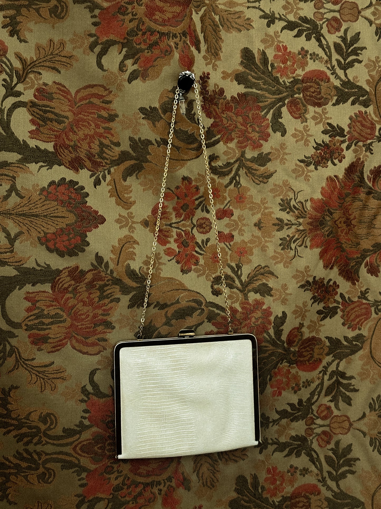 Floral Satin Jacquard