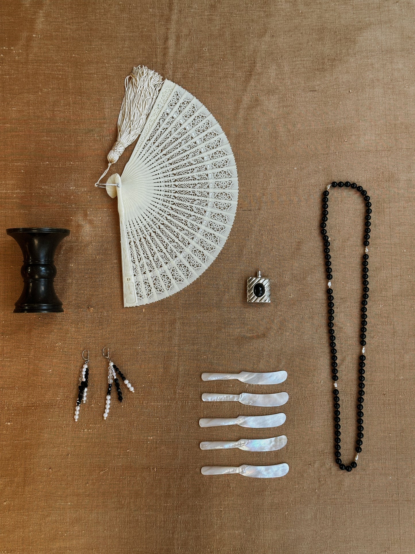 Onyx Bead Necklace