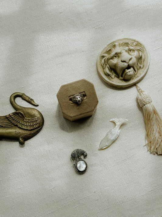 Sterling Silver Lion’s Head Ring
