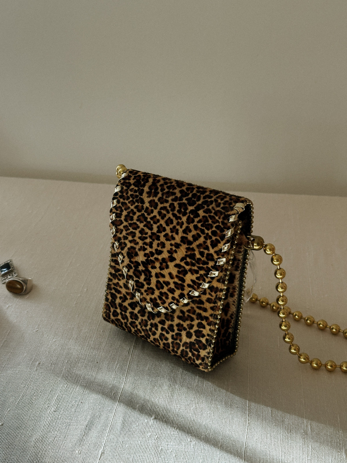 1990s Leopard Haircalf Bag