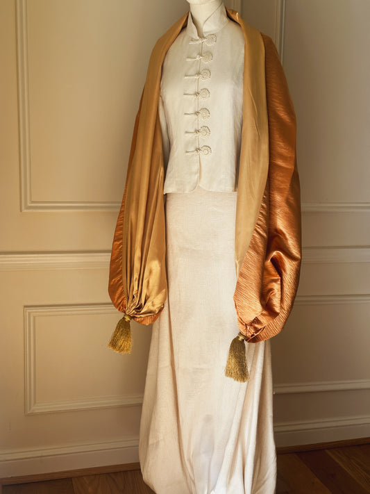 Linen Buttoned Jacket
