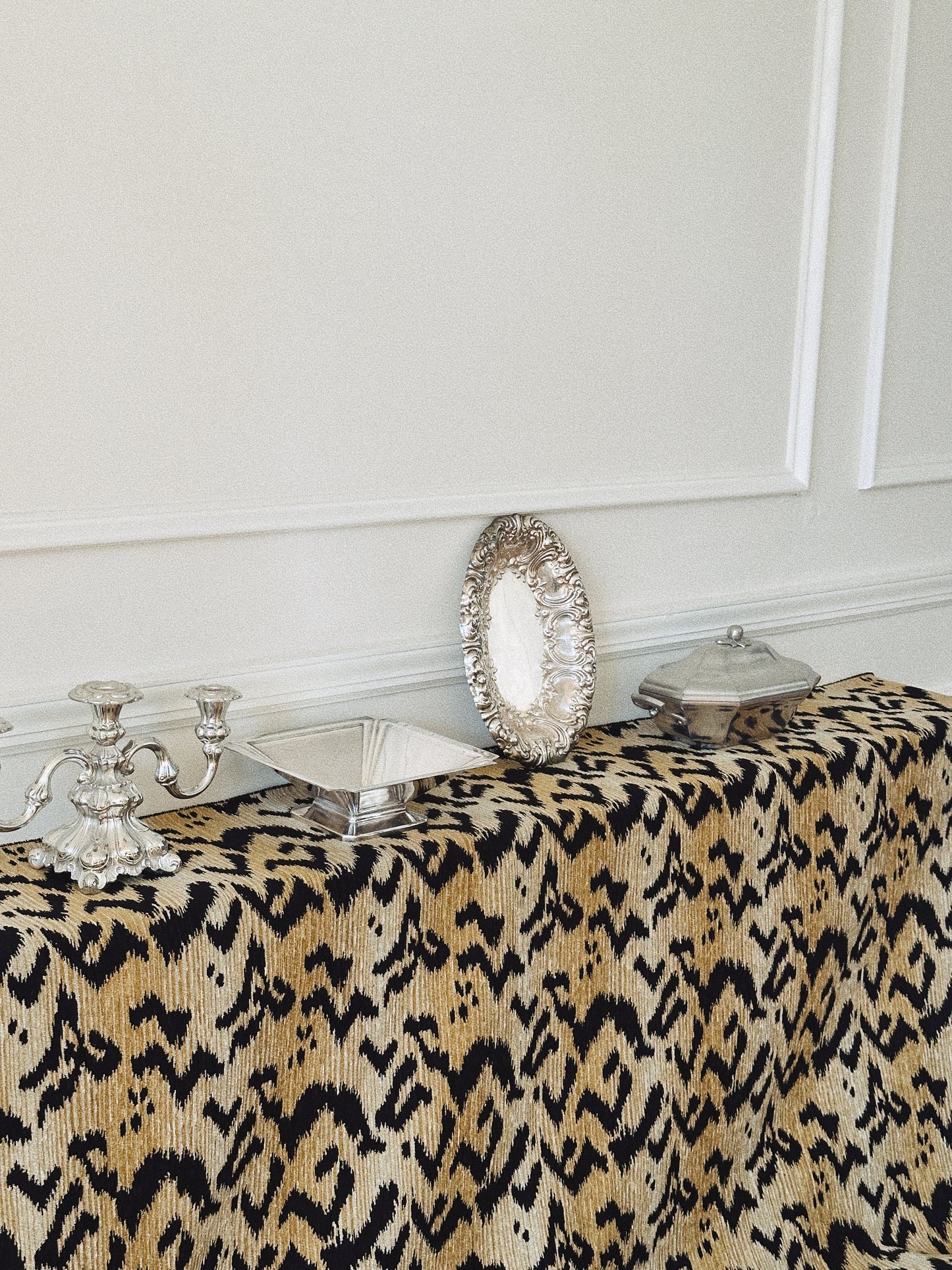 Silver Plated Oval Dish