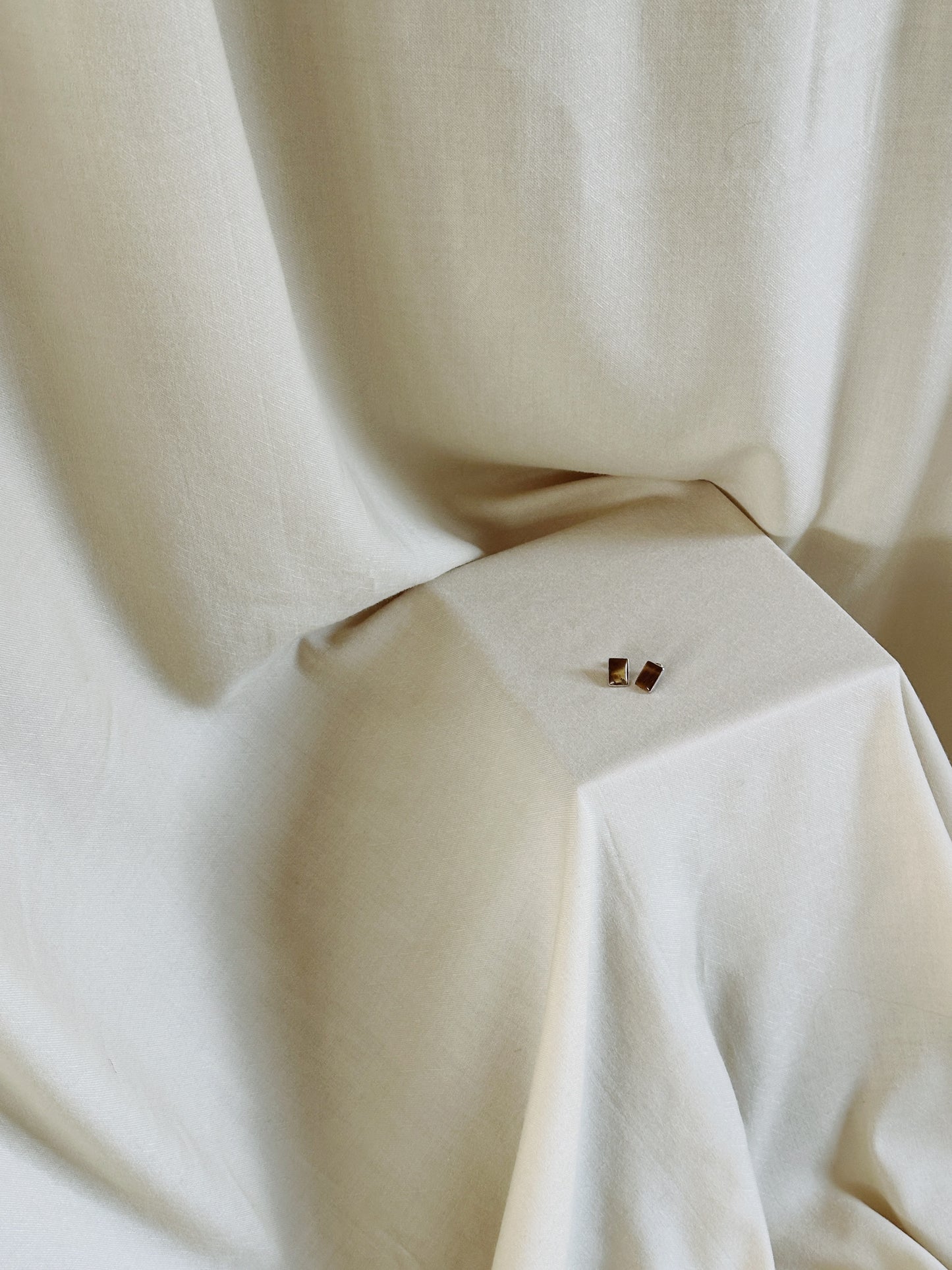 Sterling and Tiger’s Eye Earrings