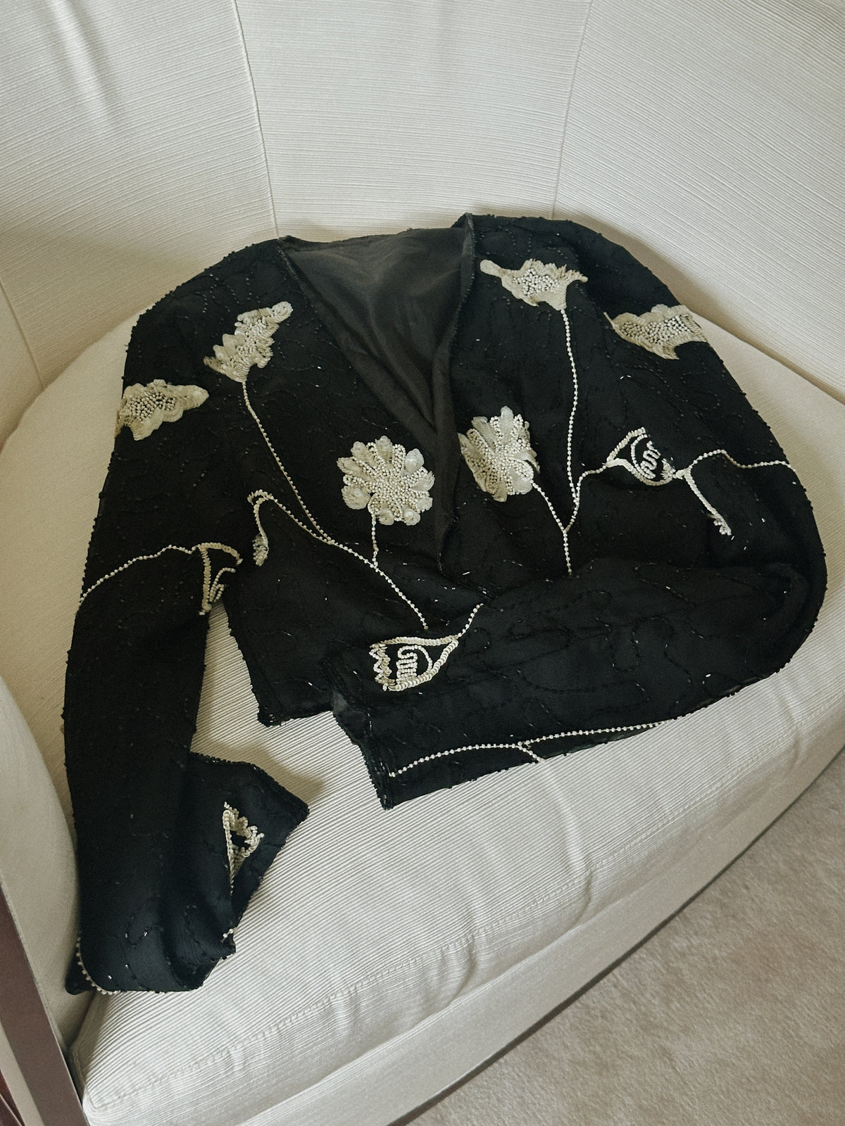 Beaded Silk Jacket 