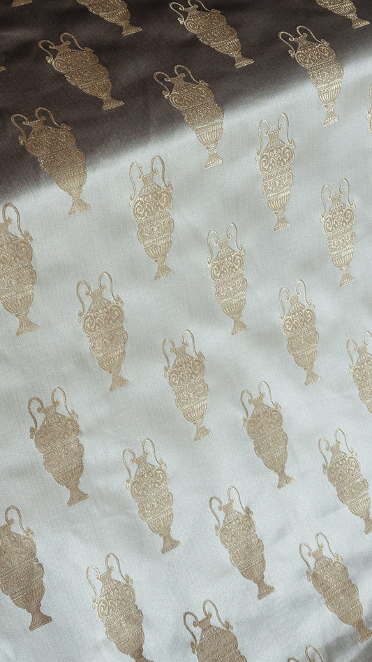 Satin Amphora Motif Fabric