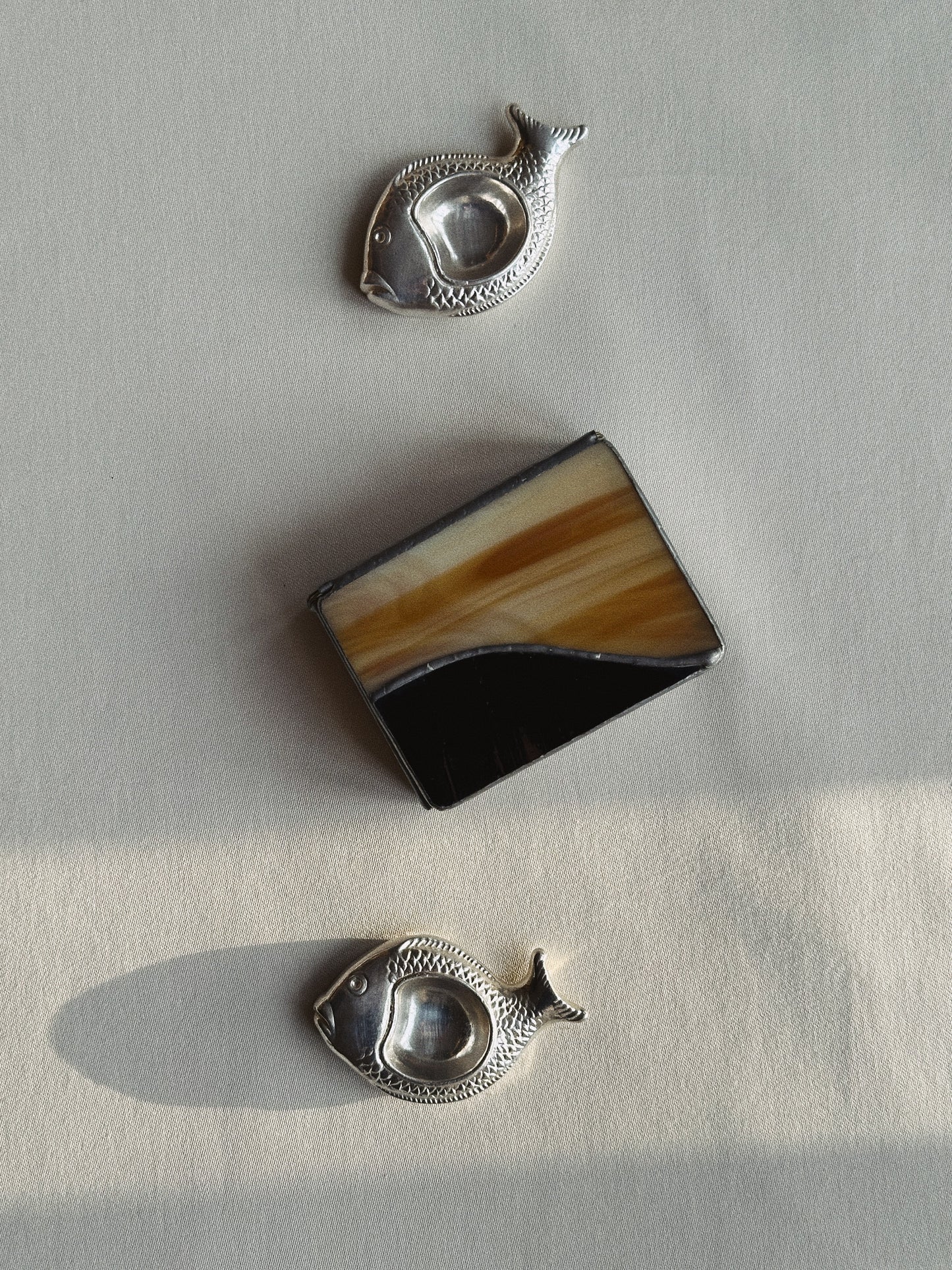 Stained Glass Jewelry Box 