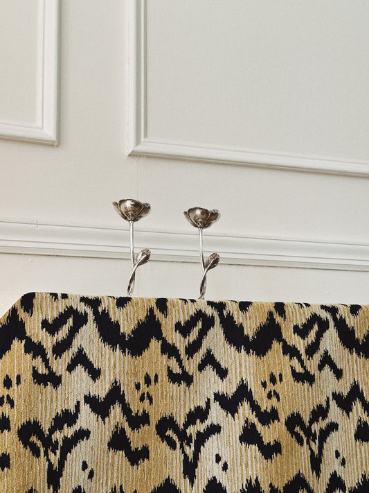 Christofle Candleholders, Pair