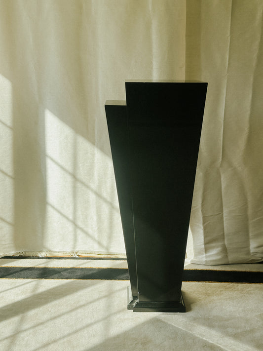 Black Lacquer Pedestal