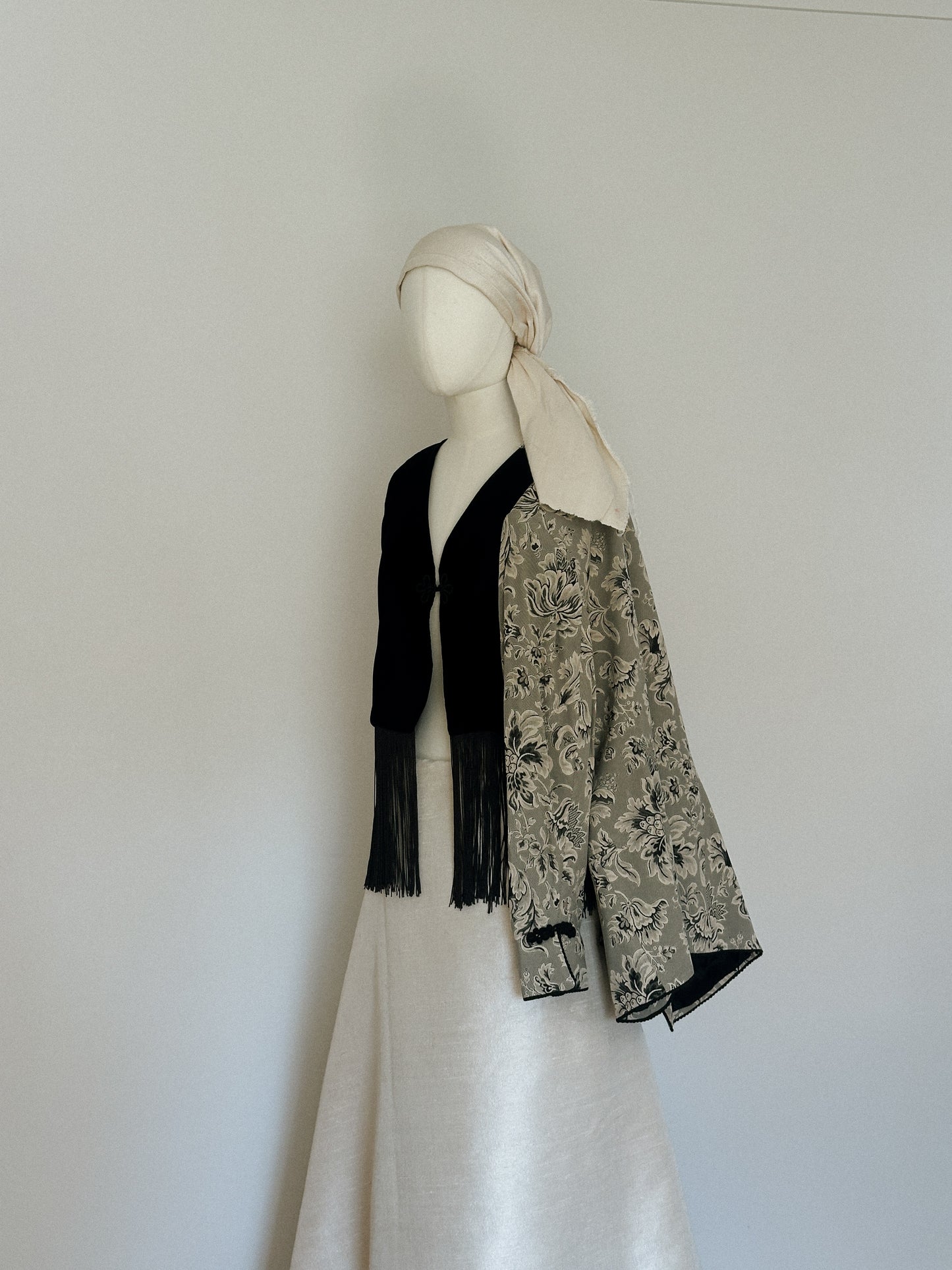 Mary McFadden Floral Jacket