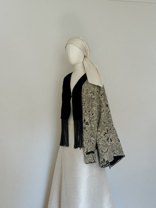 Mary McFadden Floral Jacket
