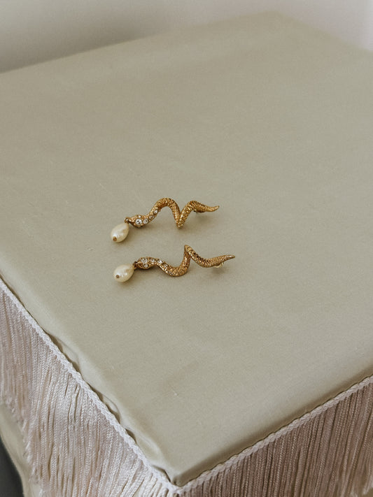 Serpentine Earrings