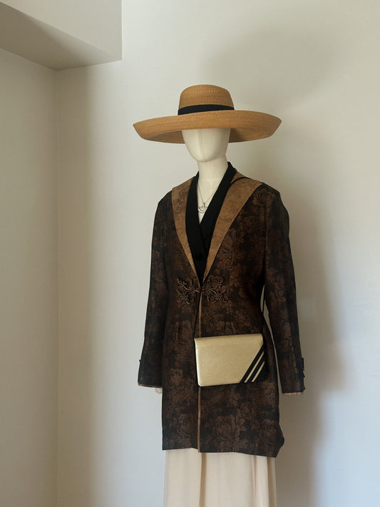 Silk Brocade Spring Jacket