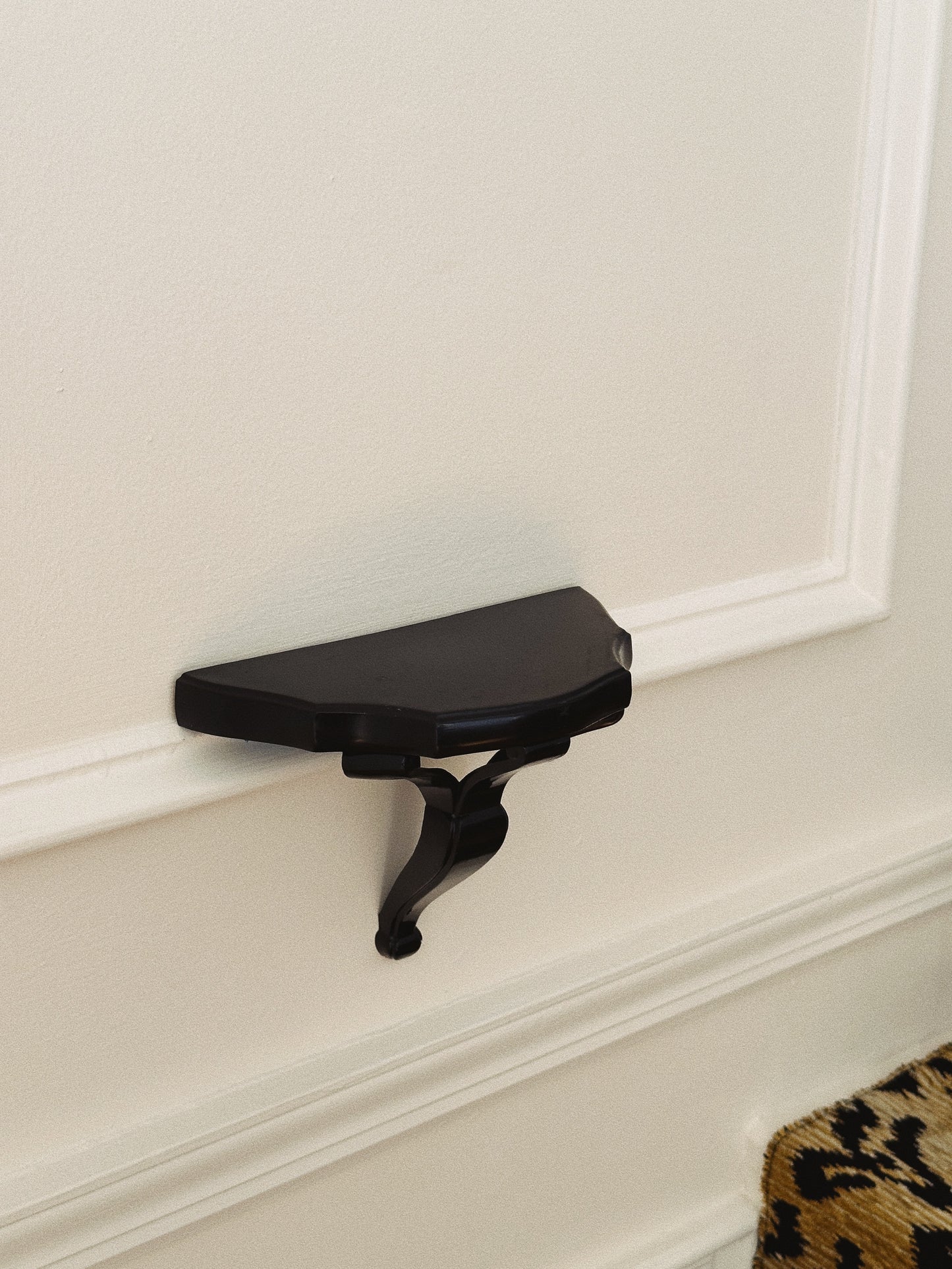 Black Wall Shelf