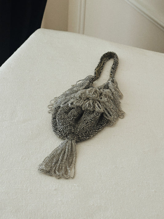1920s Beaded Wristlet Purse