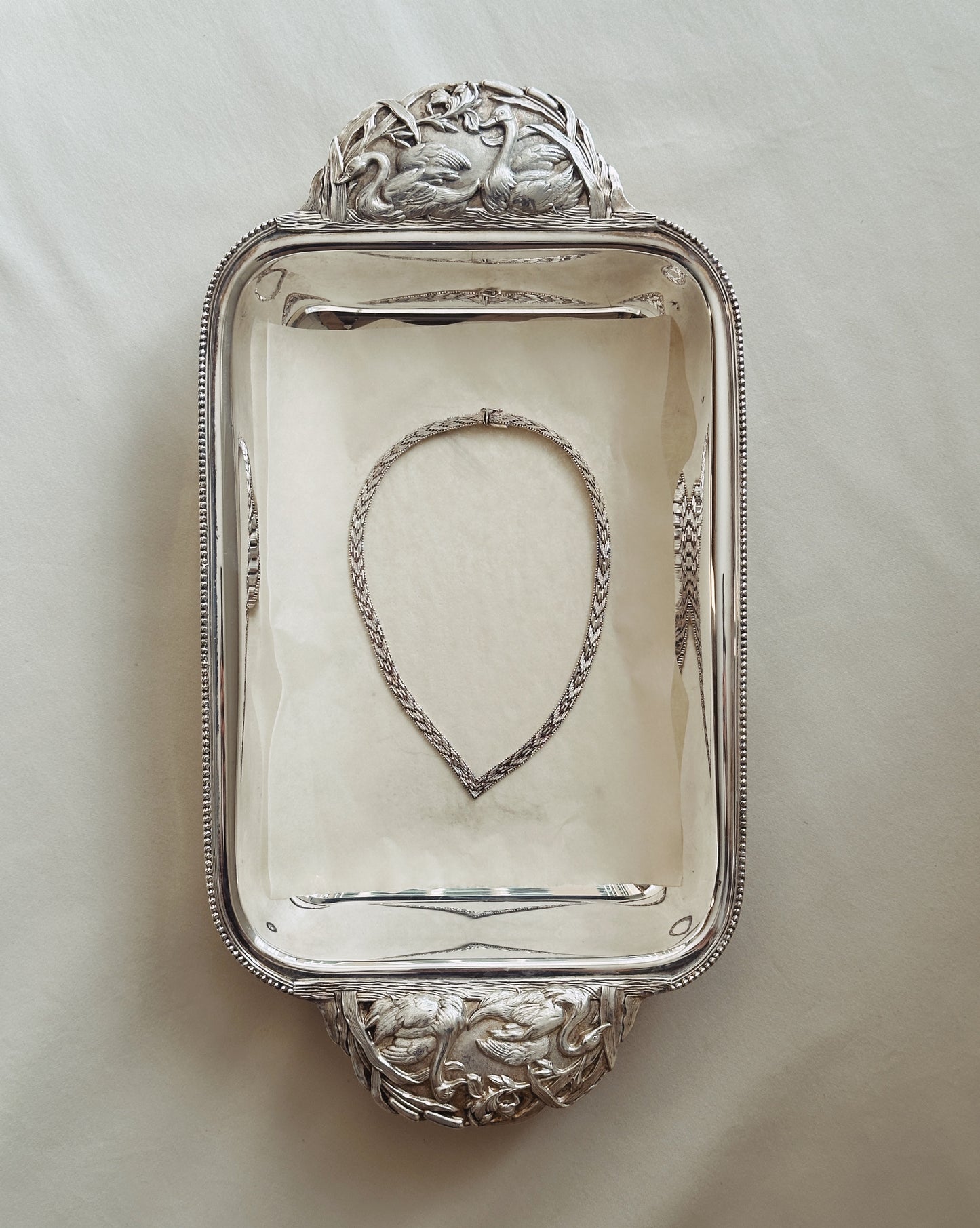 Sterling Woven Necklace