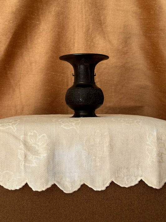 Archaistic Relief Bronze Vase